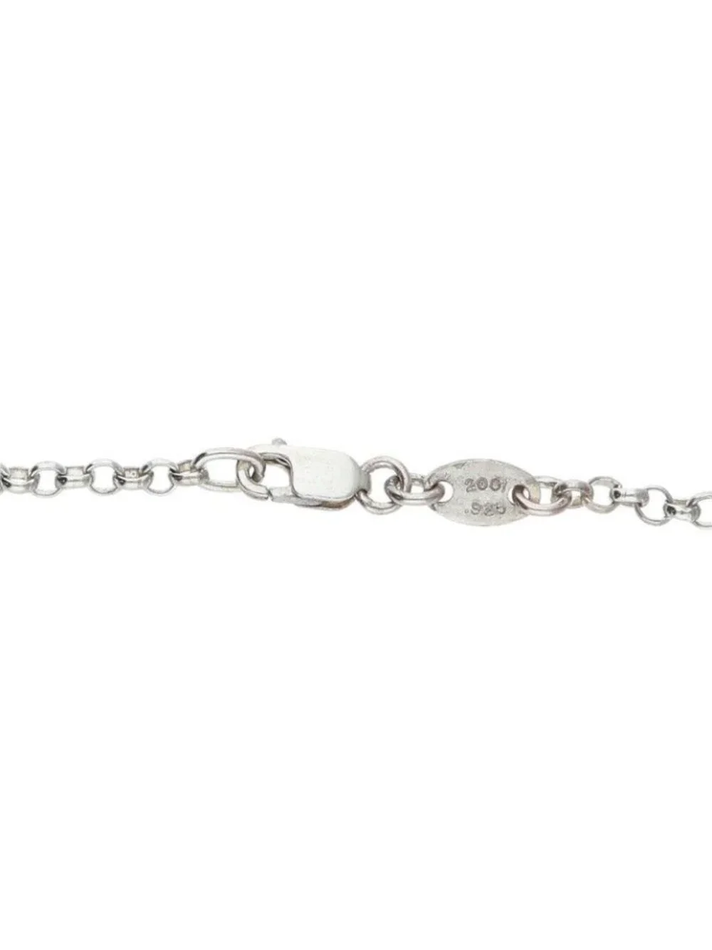 Chrome Hearts Neckchain Roll Chain Silver Necklace